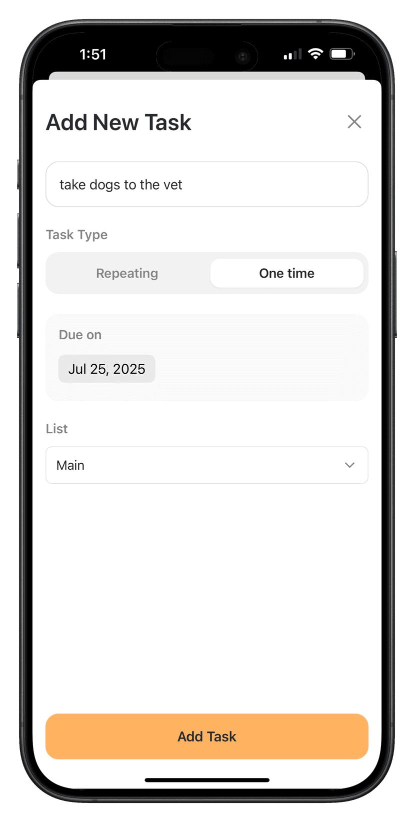 Daylii App Screenshot