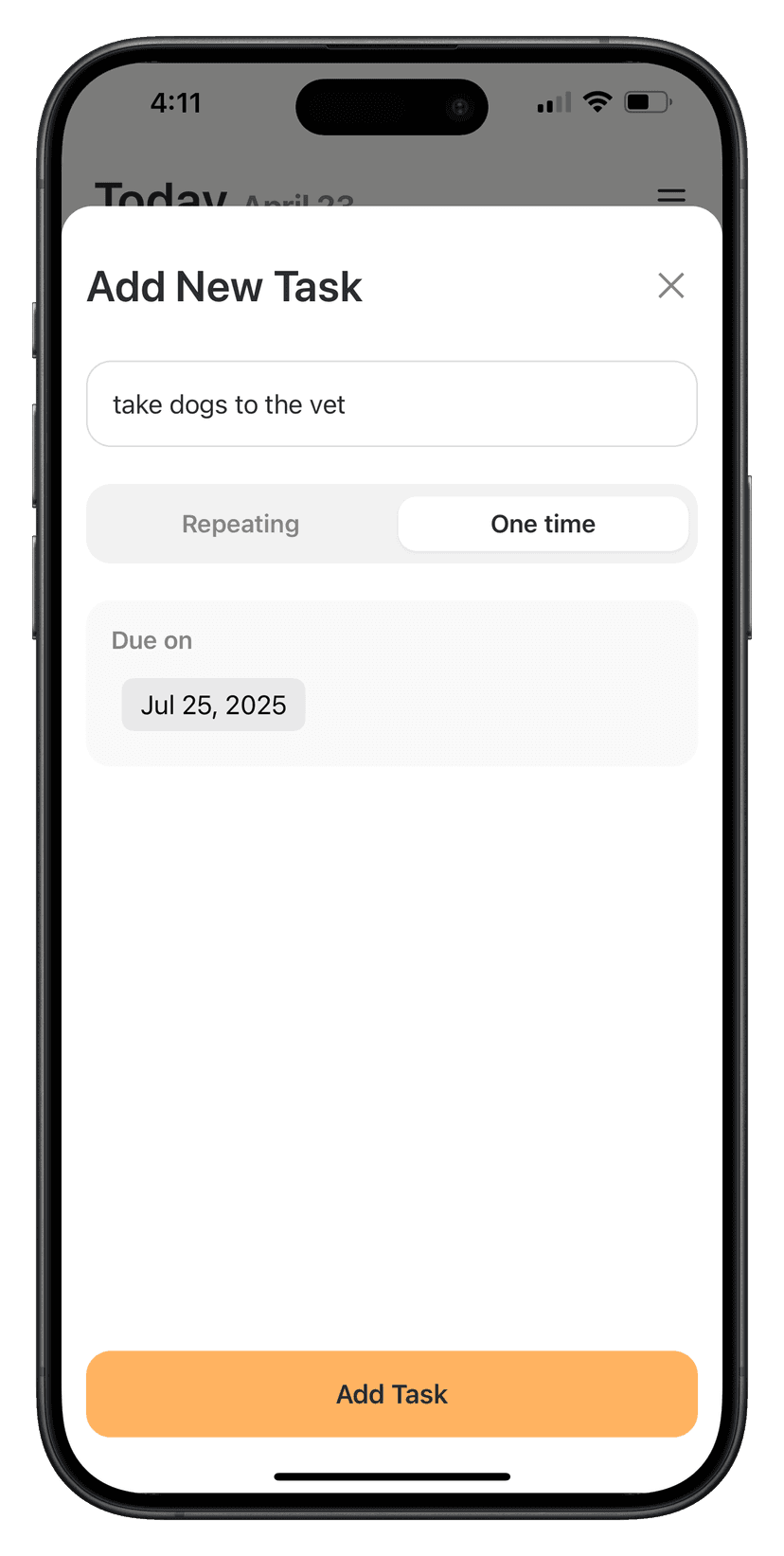 Daylii App Screenshot